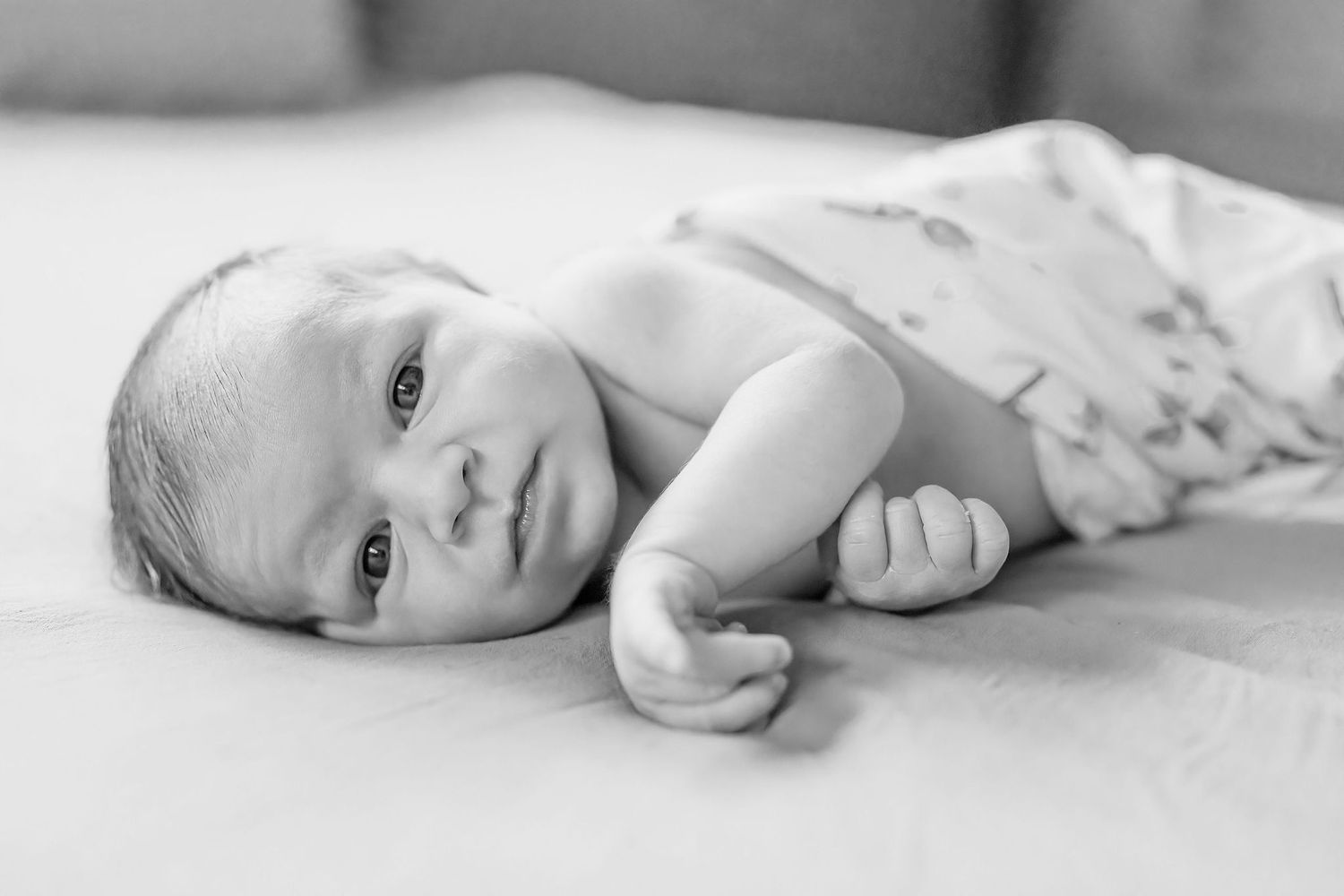 In-home newborn photography in Moore County, NC