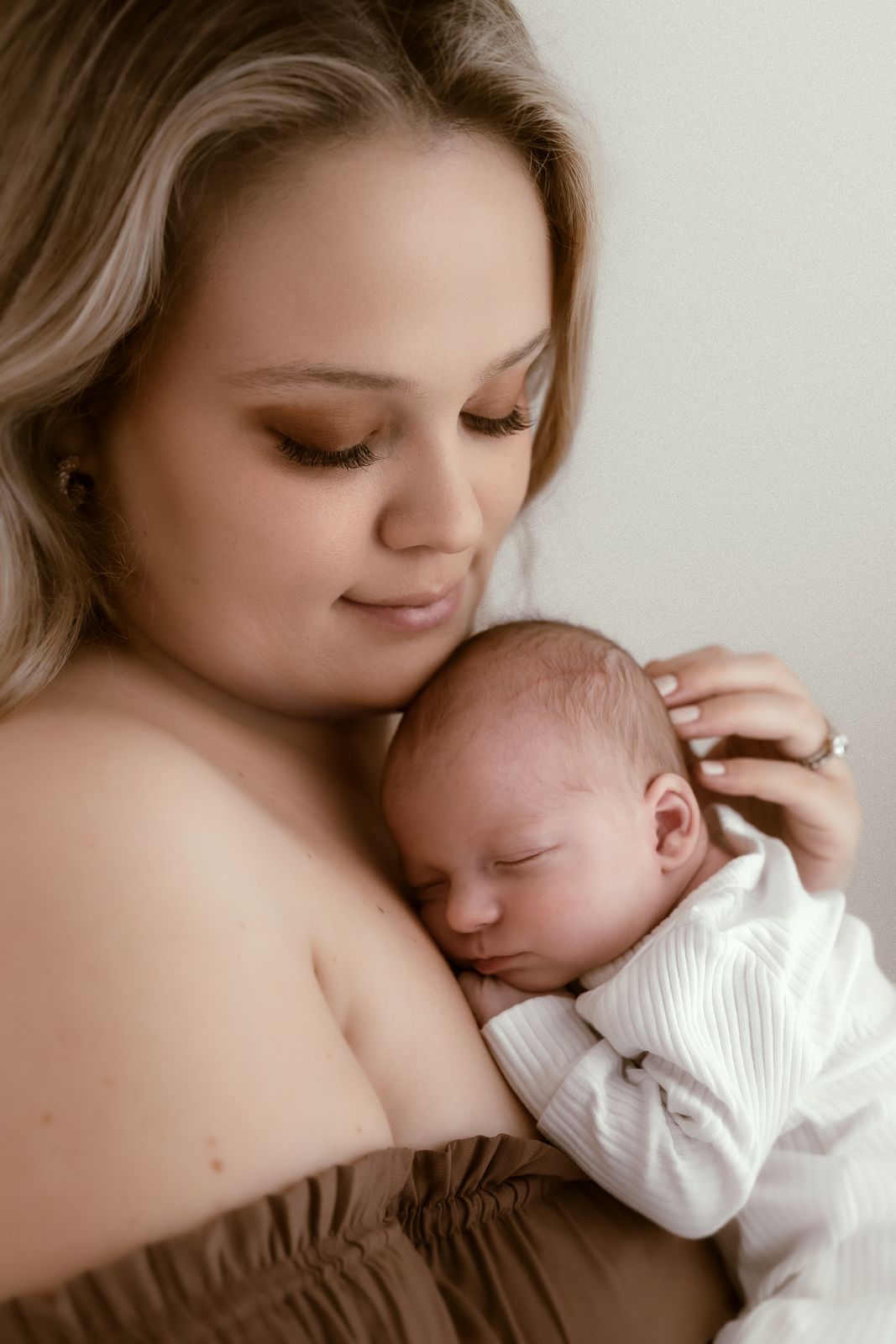 In-home newborn photography in Moore County, NC