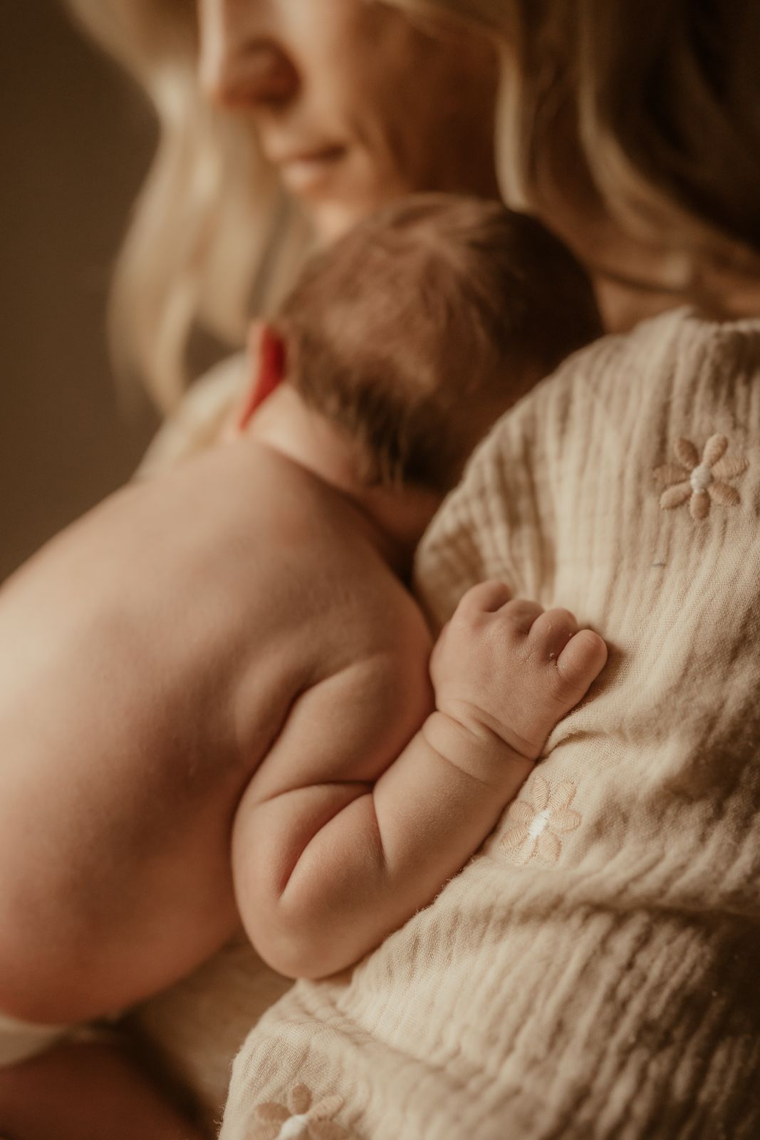 In-home newborn photography in Moore County, NC