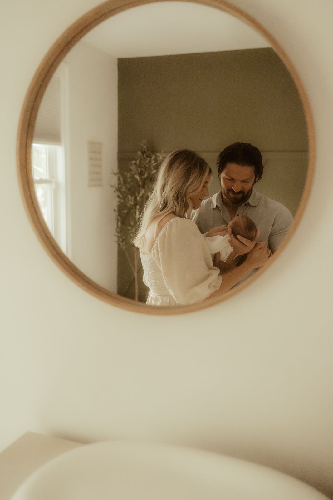 In-home newborn photography in Moore County, NC