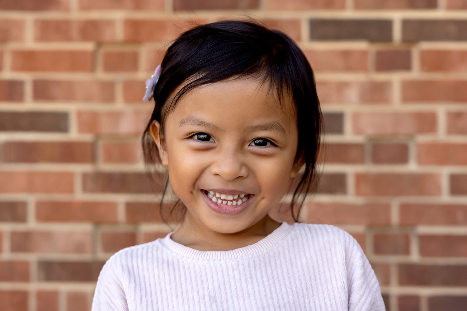 Outdoor preschool portraits in Moore County, NC