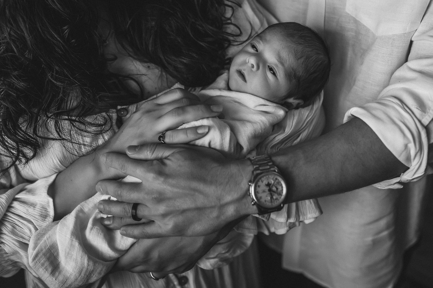 In-home newborn photography in Moore County, NC