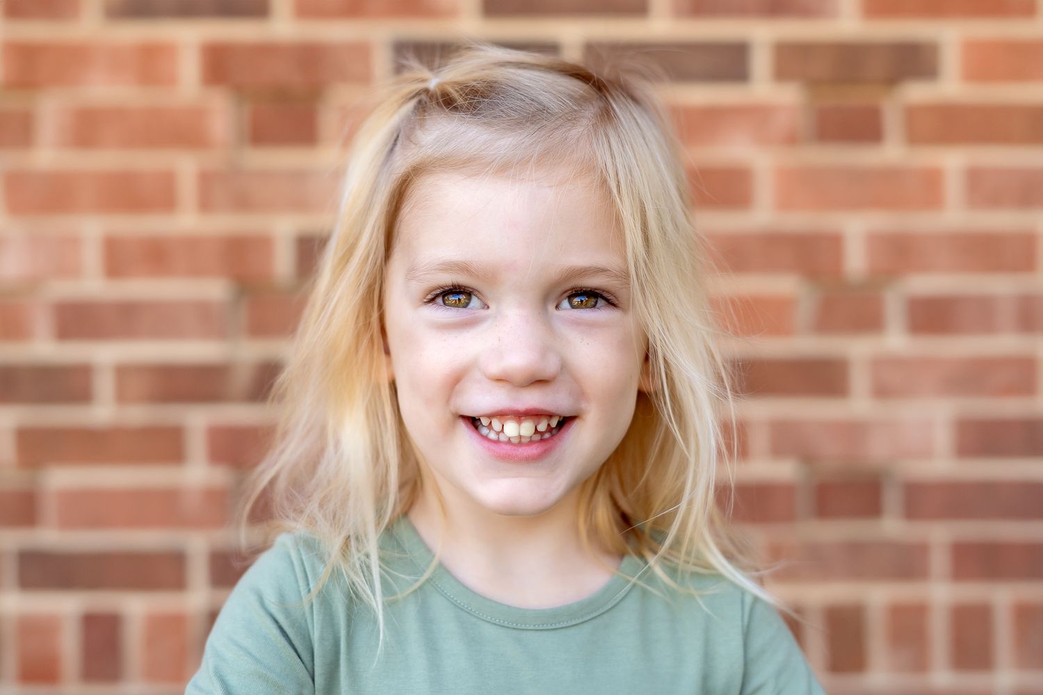 Outdoor preschool portraits in Moore County, NC