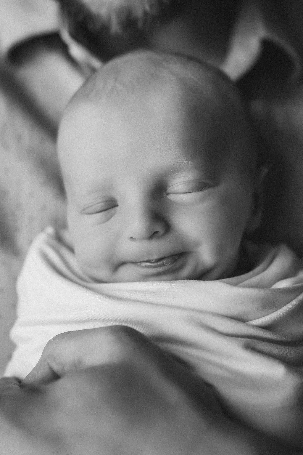 In-home newborn photography in Moore County, NC