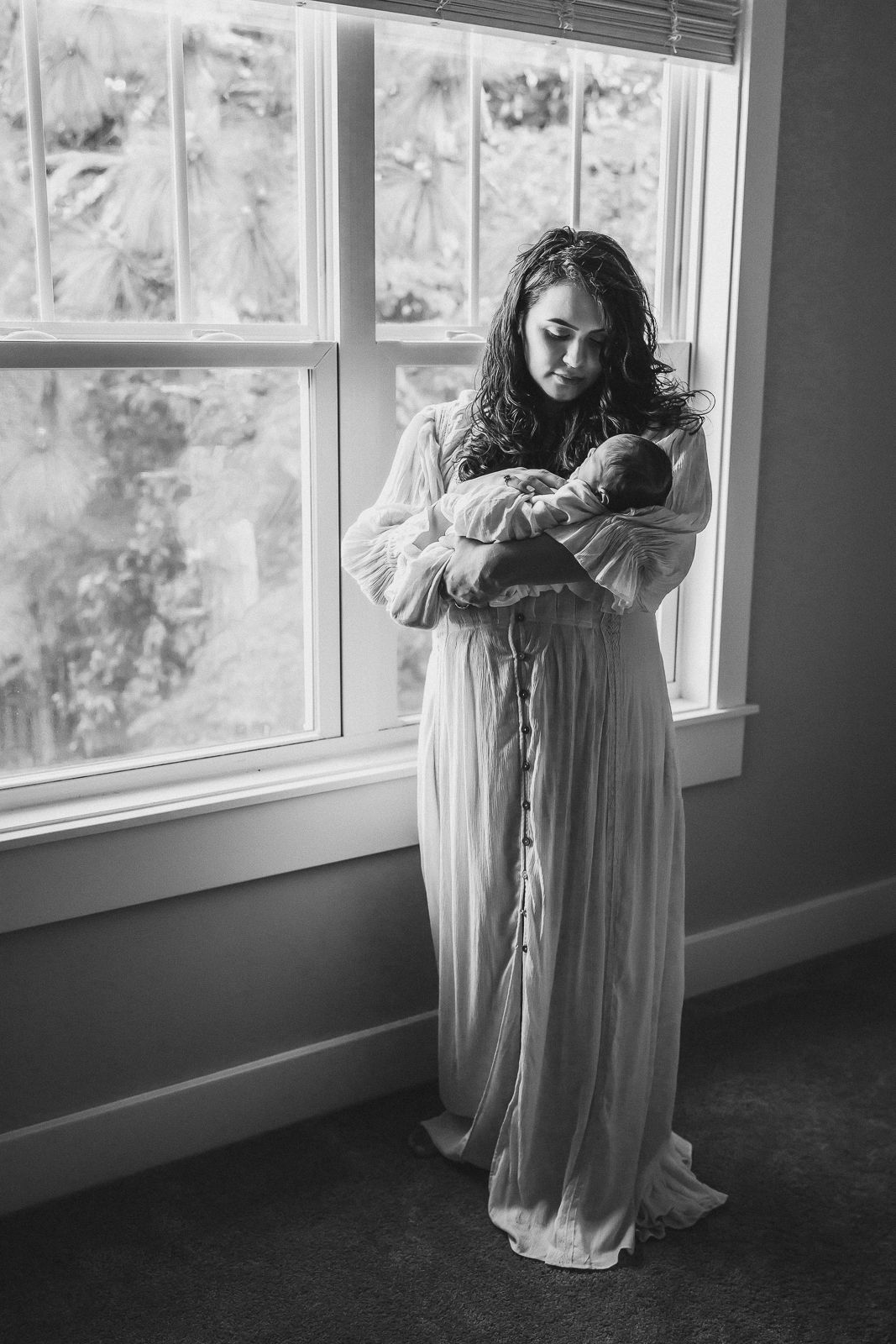 In-home newborn photography in Moore County, NC