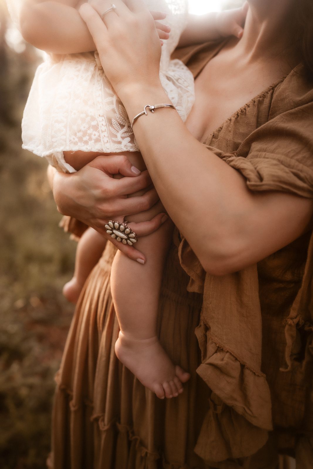Outdoor family photography in Moore County, NC