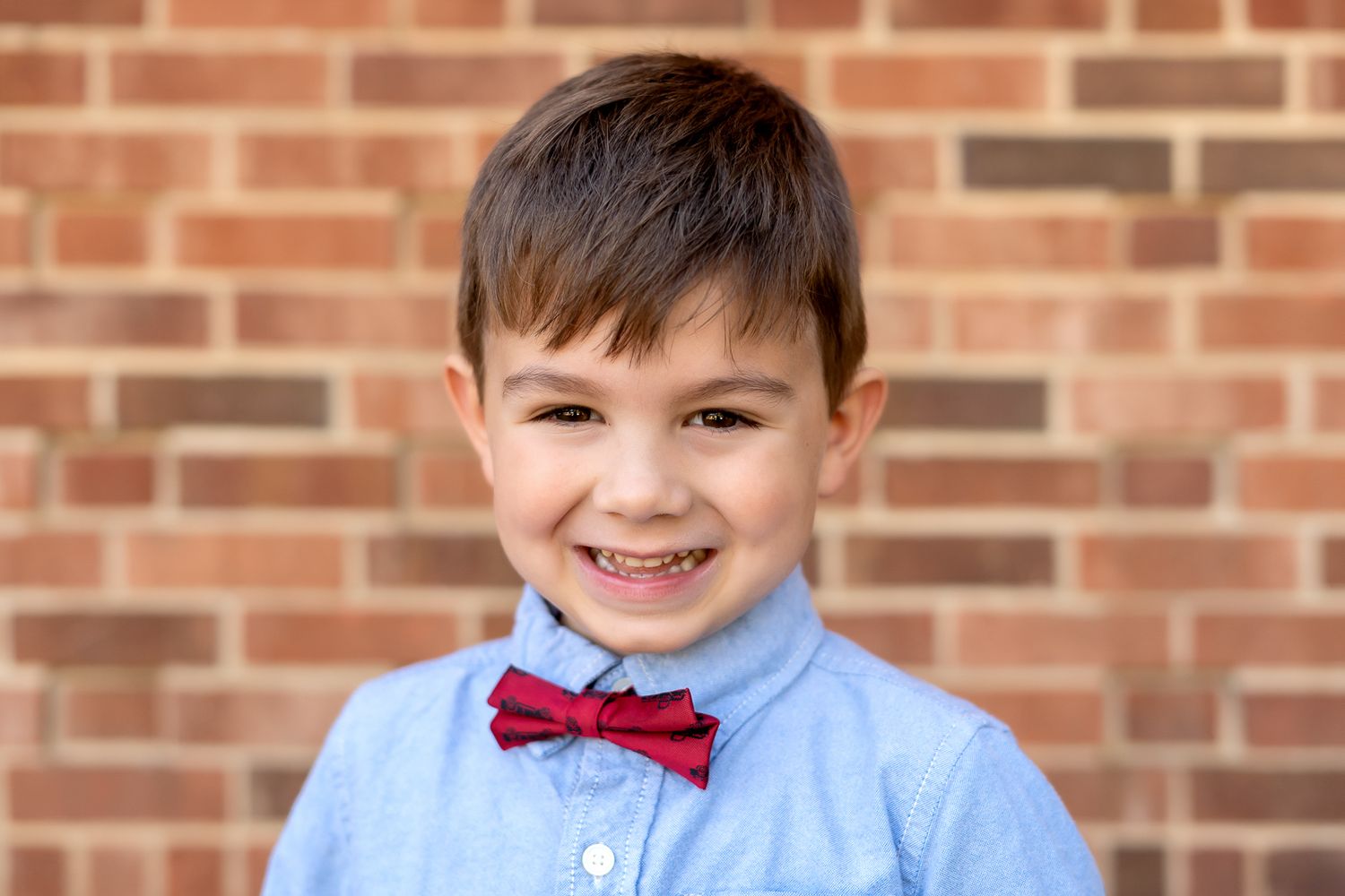 Outdoor preschool portraits in Moore County, NC