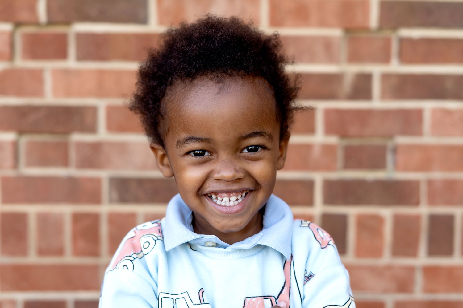 Outdoor preschool portraits in Moore County, NC