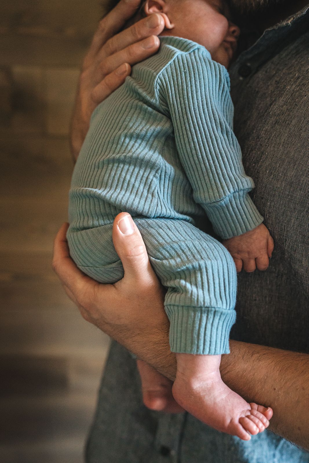 In-home newborn photography in Moore County, NC