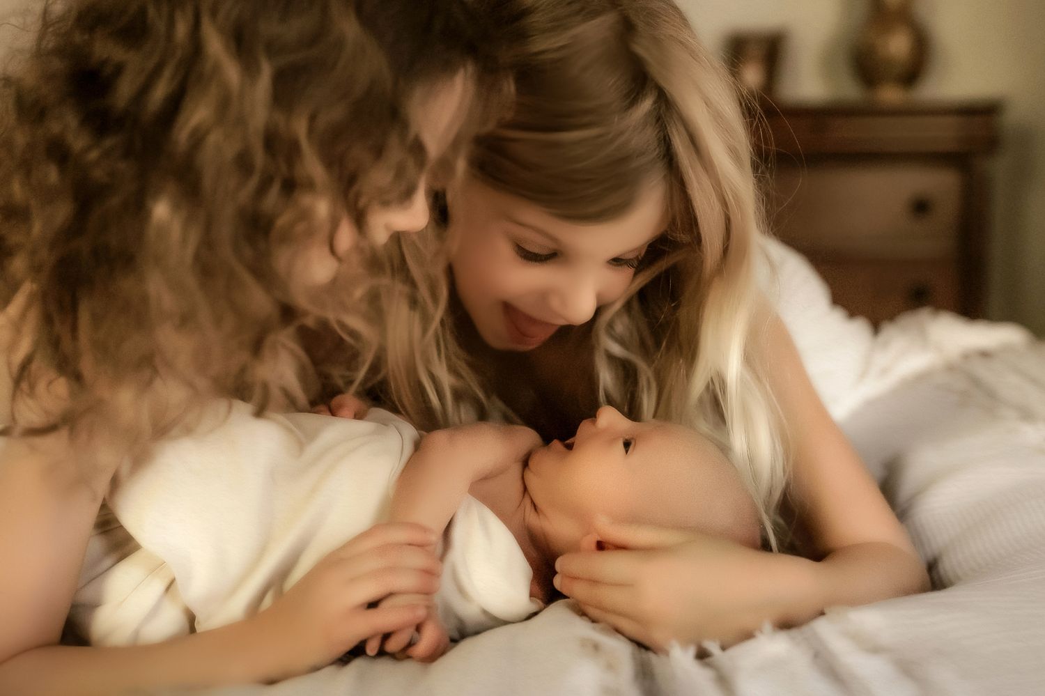 In-home newborn photography in Moore County, NC