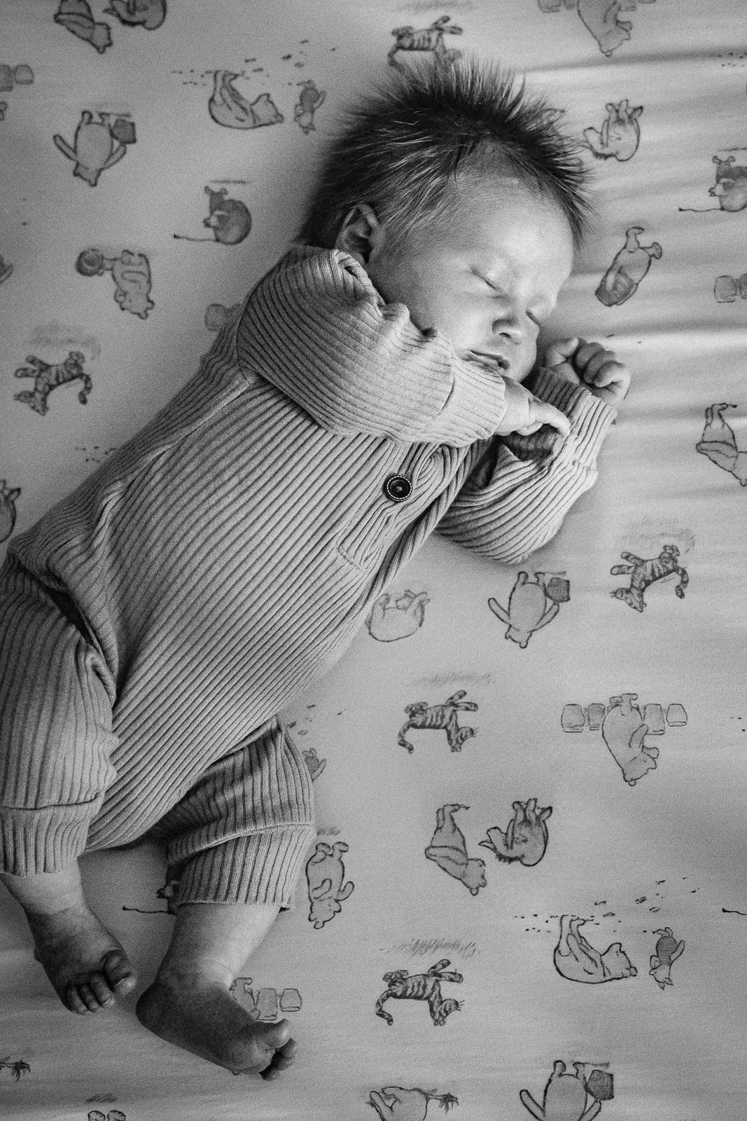 In-home newborn photography in Moore County, NC