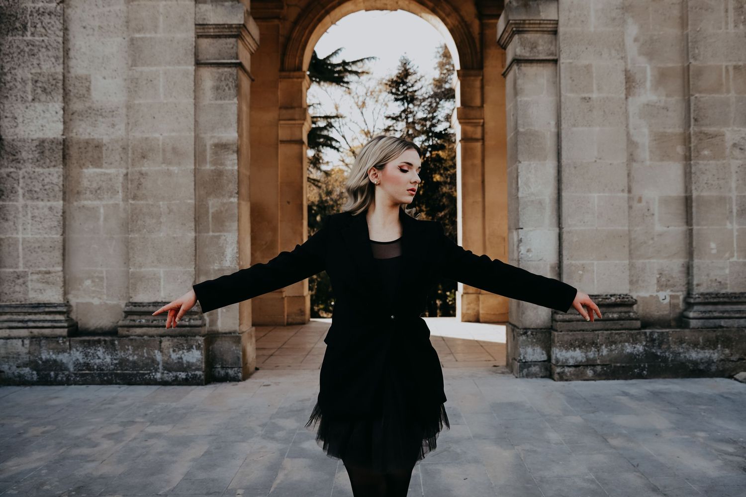 photographe Bassin Arcachon portrait bordeaux femme ballerine