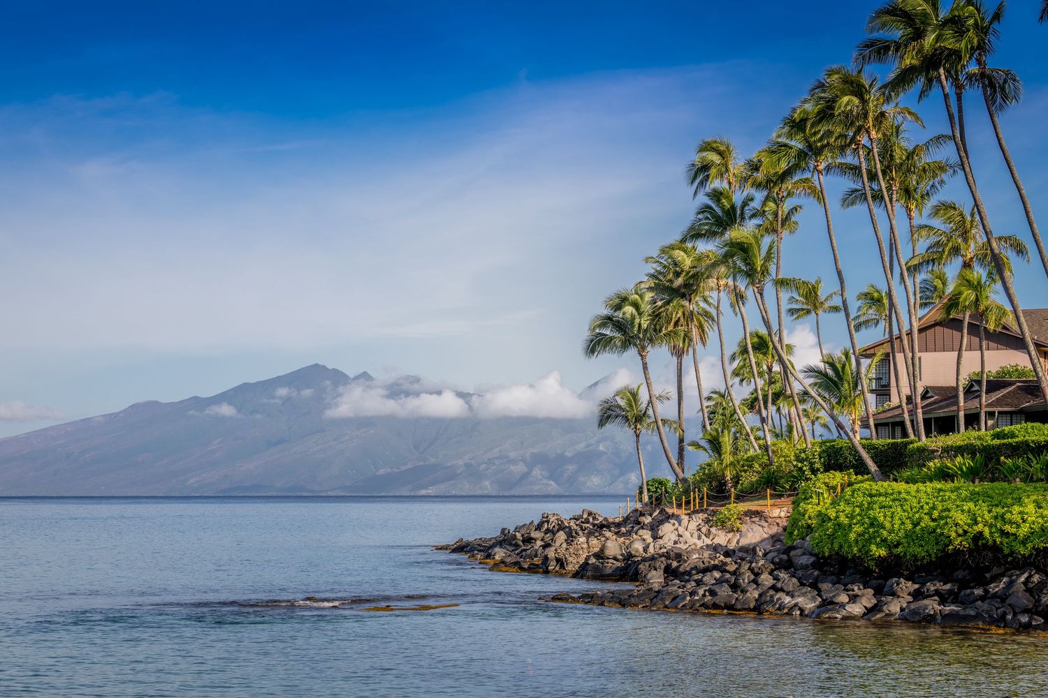 Landscape in Napili, Maui