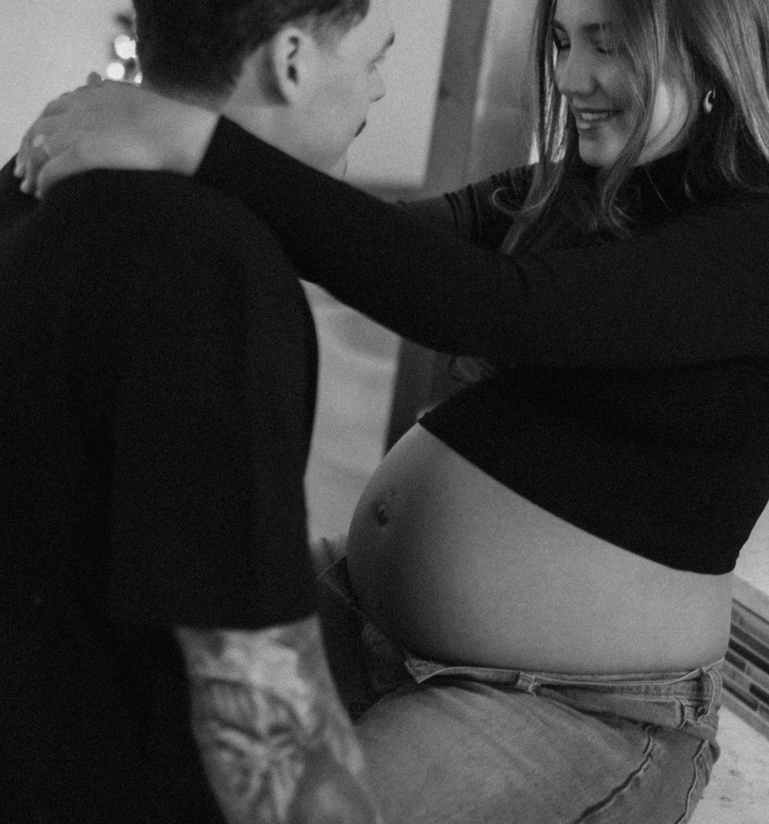 Stratford Ontario maternity photography for couples and families seeking cinematic imagery and authentic connection