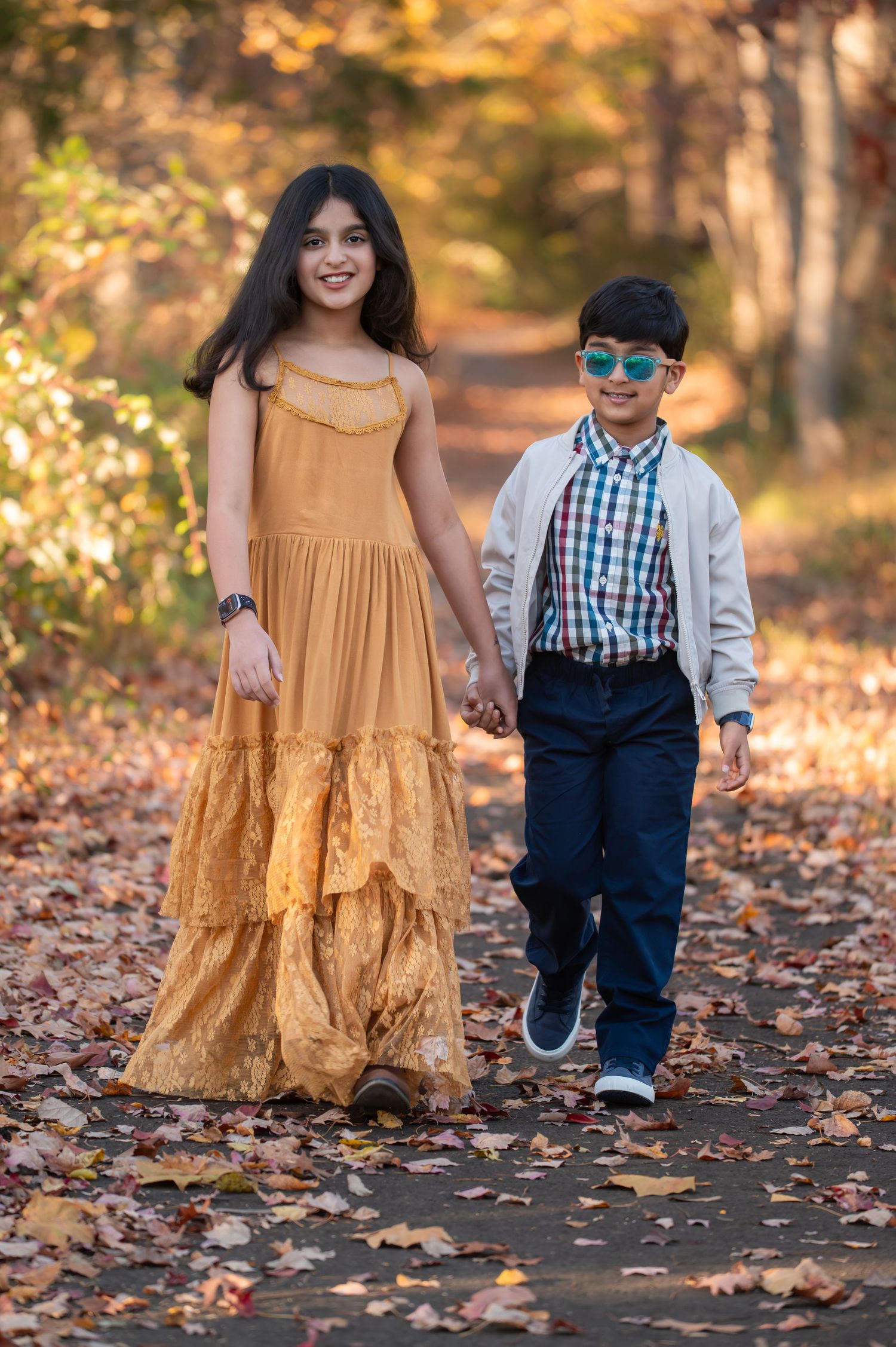 Fall family photography session in Northern Virginia