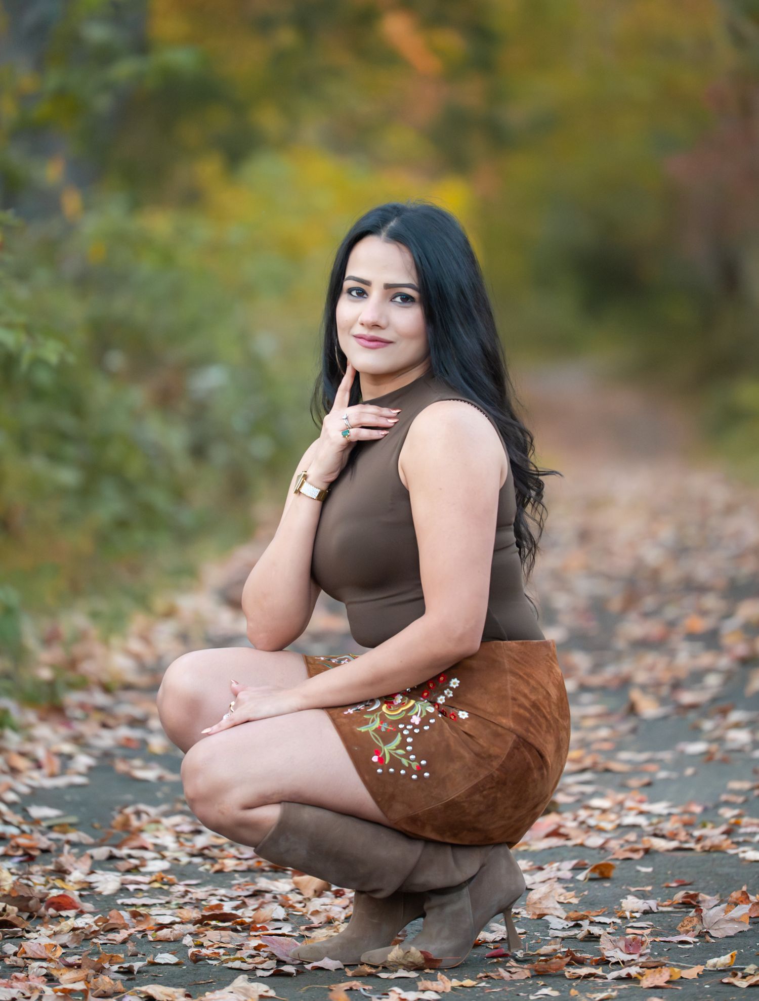 Northern Virginia family photographer fall portrait session