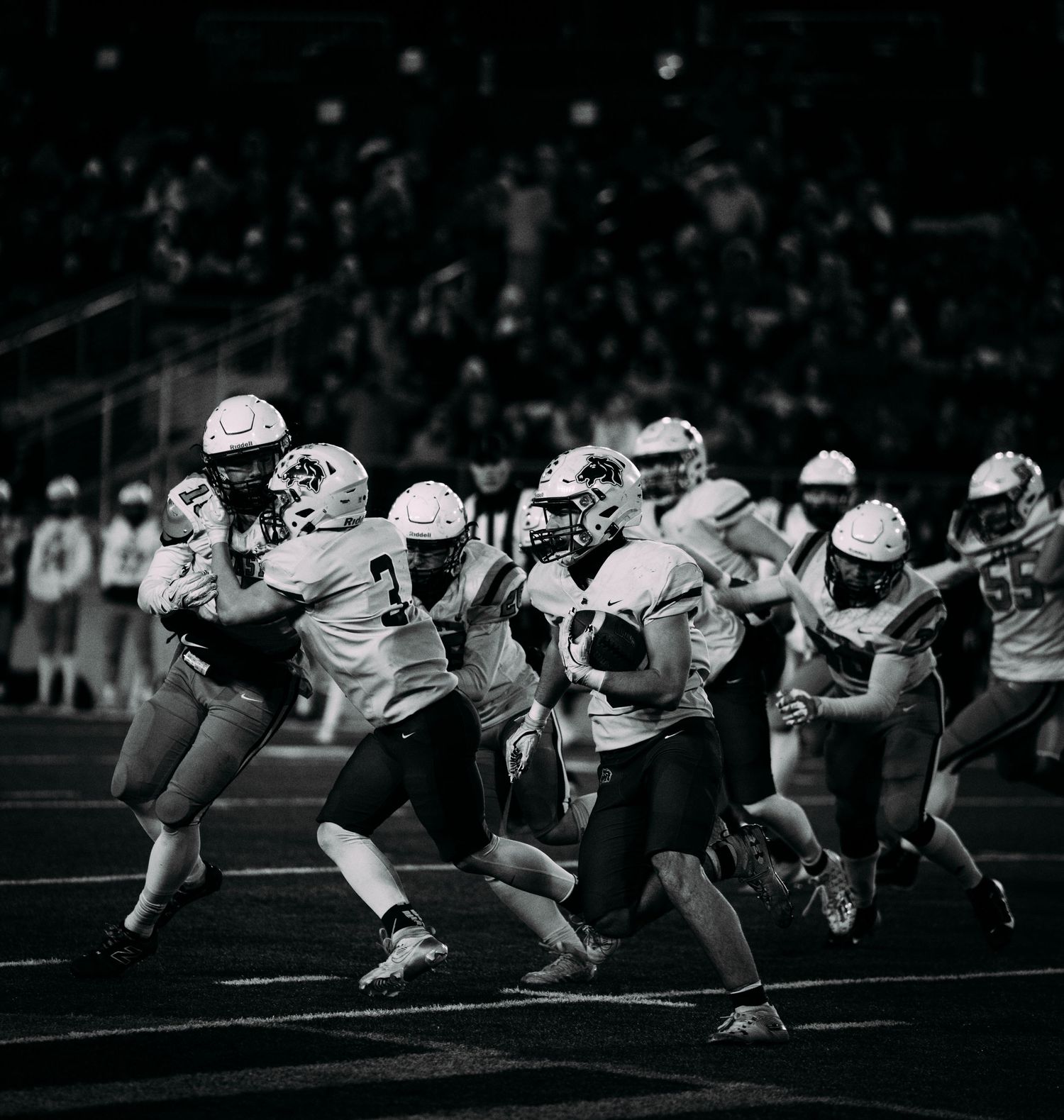 Football at the University of Wyoming, Sheridan High School Playing at State.