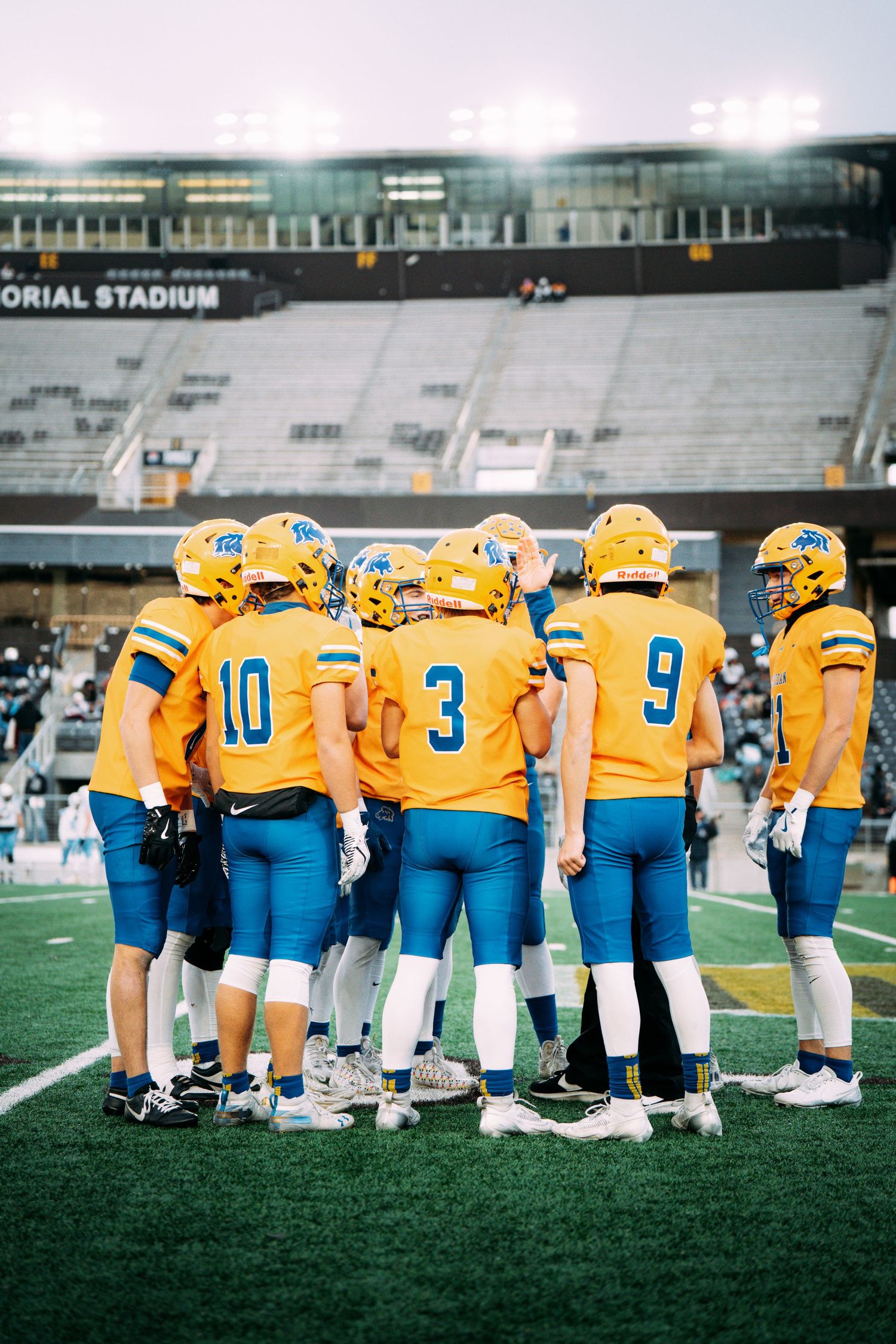 Football at the University of Wyoming, Sheridan High School Playing at State.