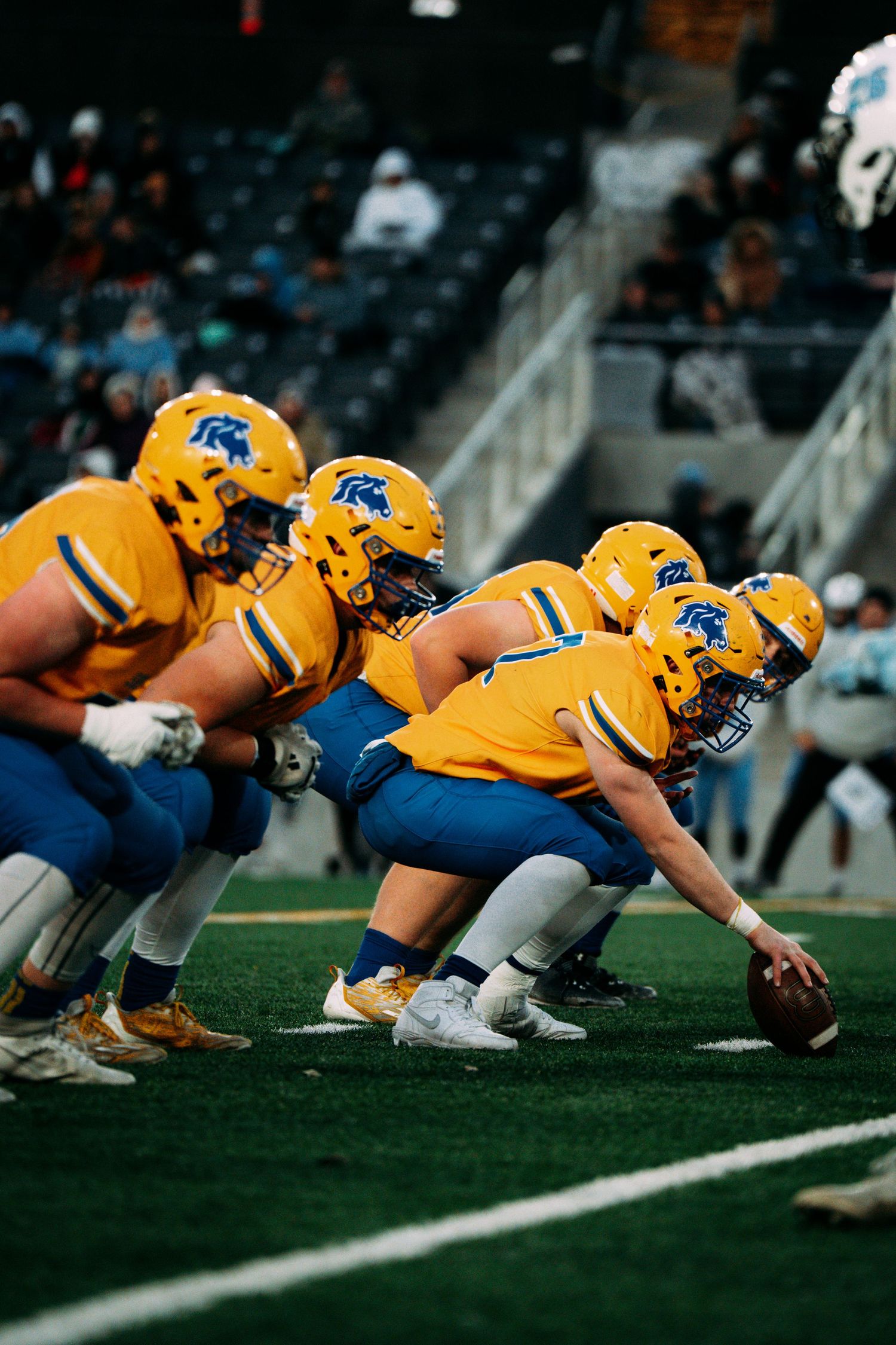 Football at the University of Wyoming, Sheridan High School Playing at State.