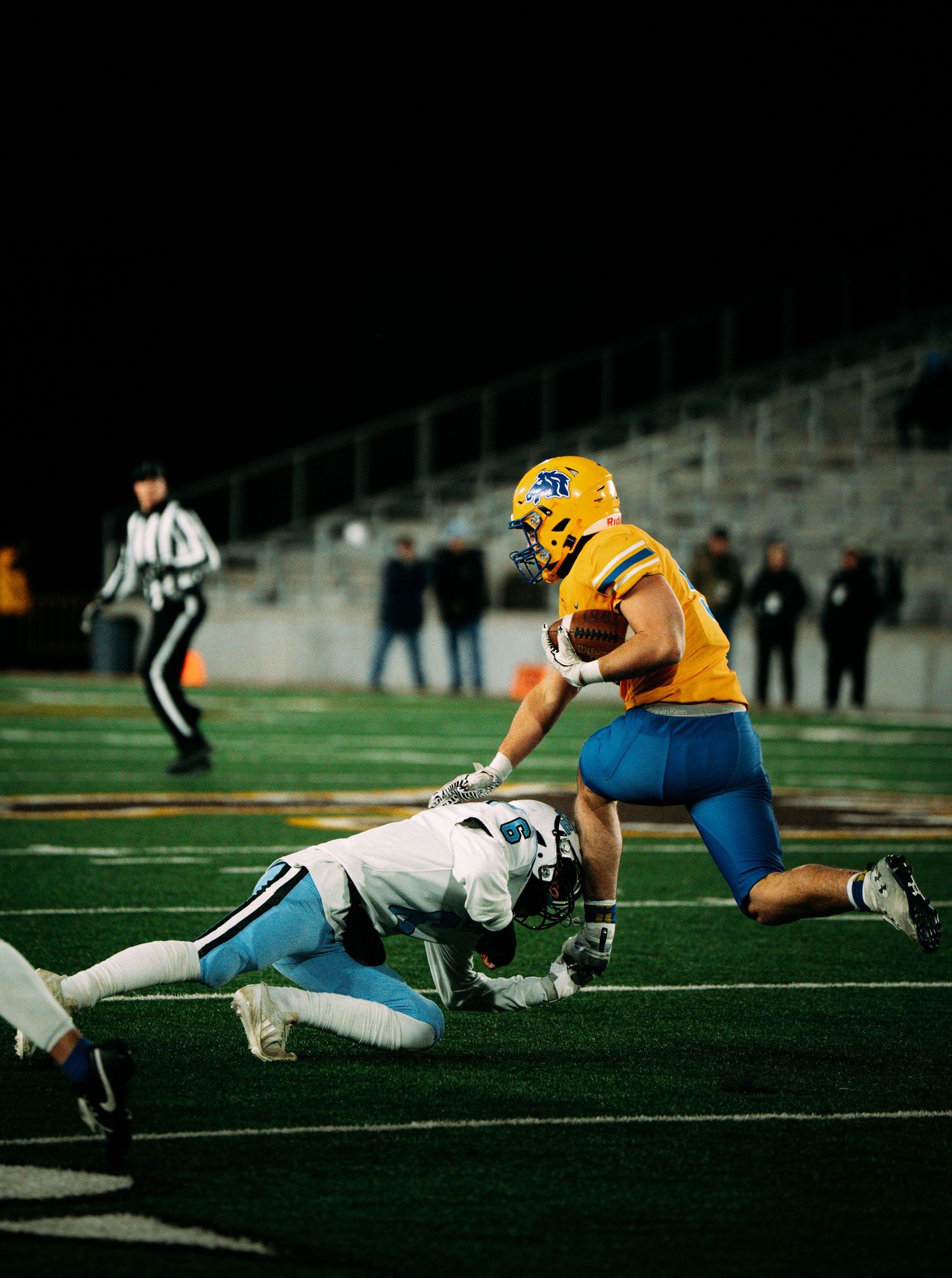Football at the University of Wyoming, Sheridan High School Playing at State.