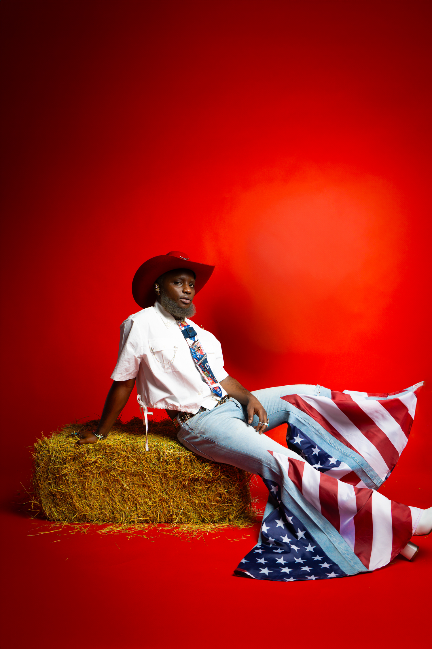 Professional photo captured in Houston by a Houston photographer, featuring an individual portrait session with a light and airy photograp