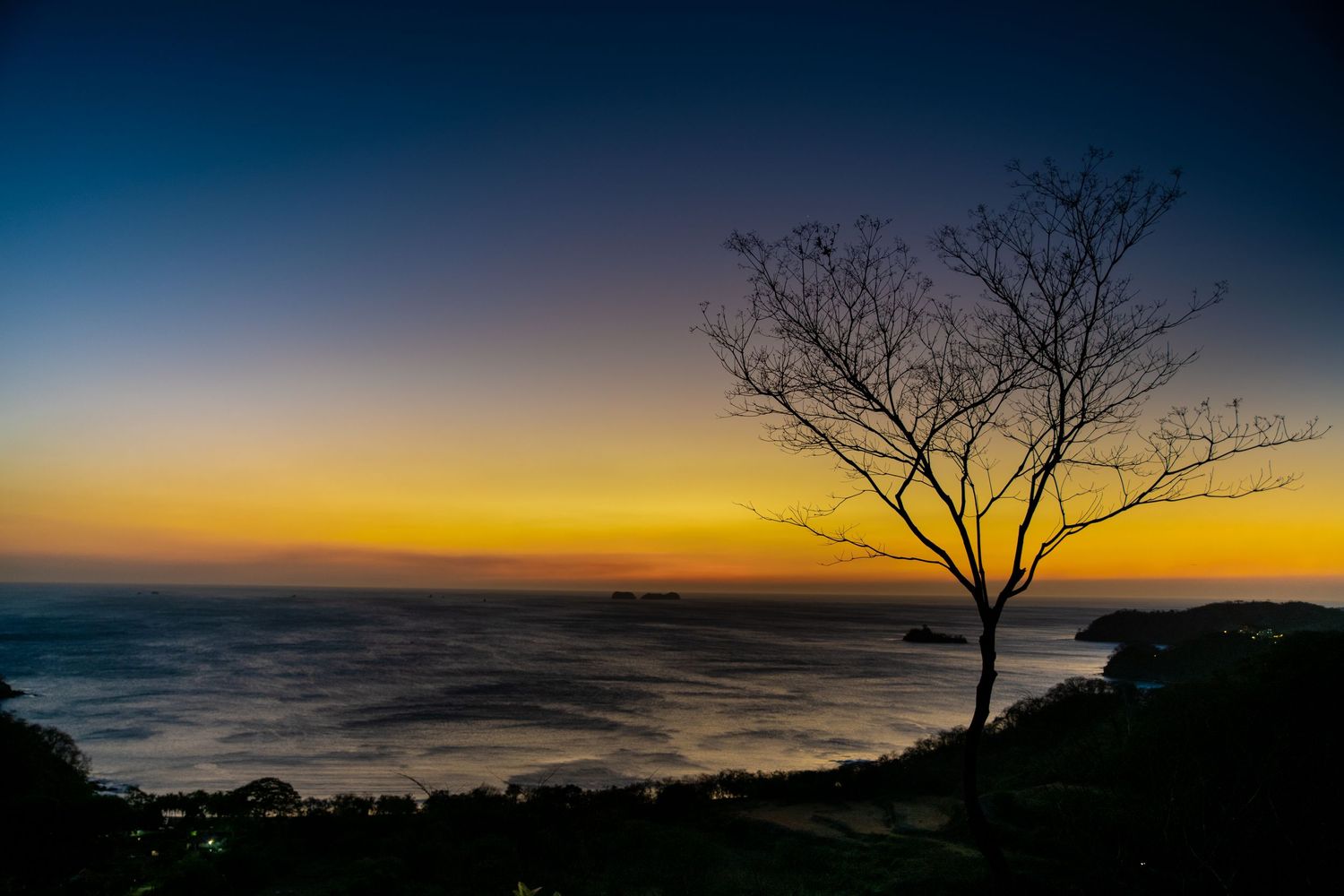 Sunset in Pacific Heights, Costa Rica