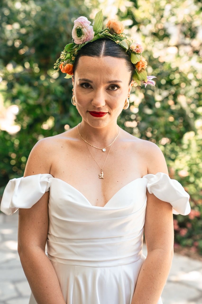 Bride at Santa Barbara.