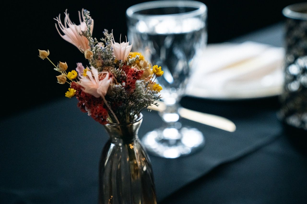 Detail shot of flowers.