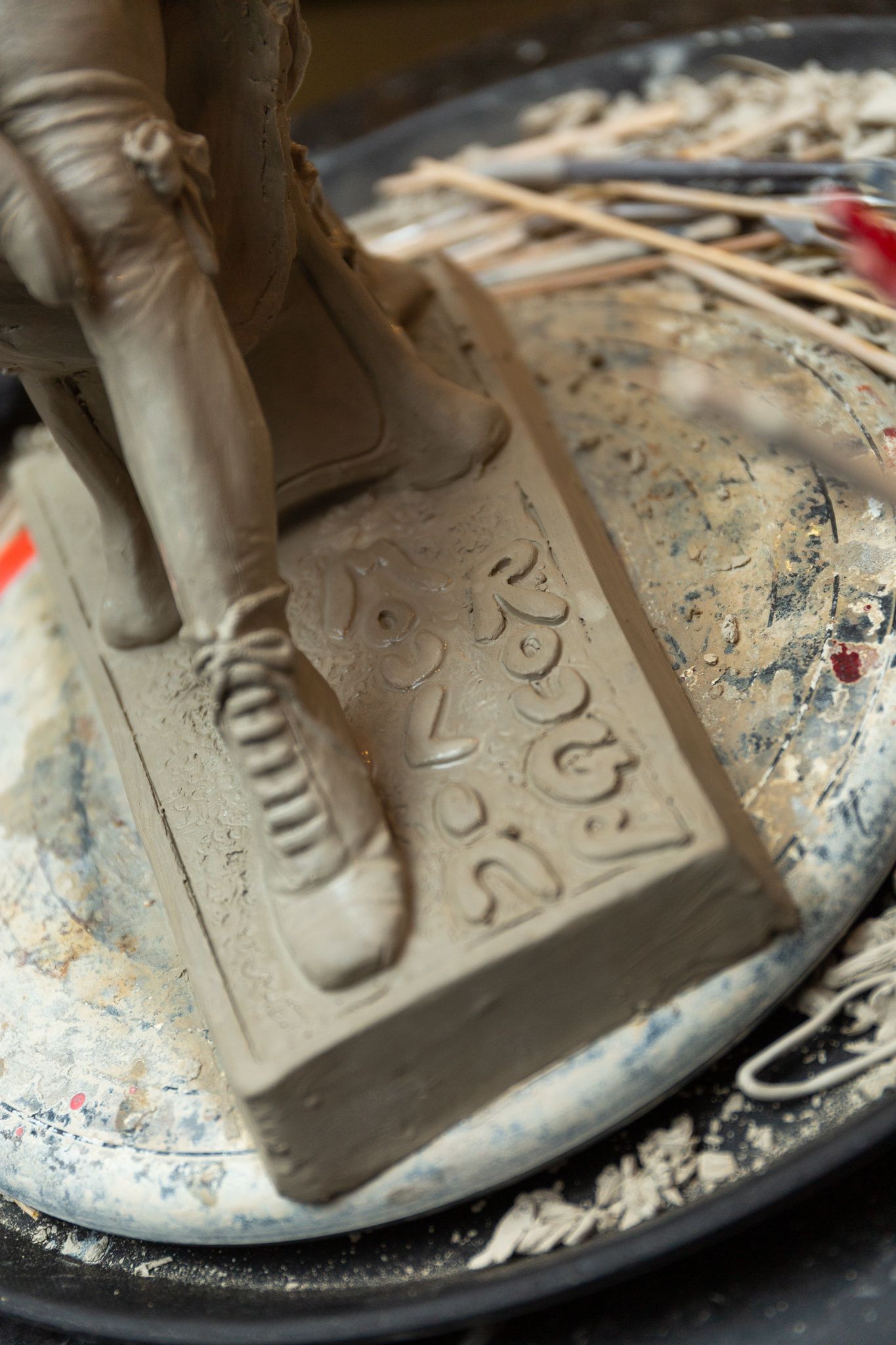 clay sculpture
