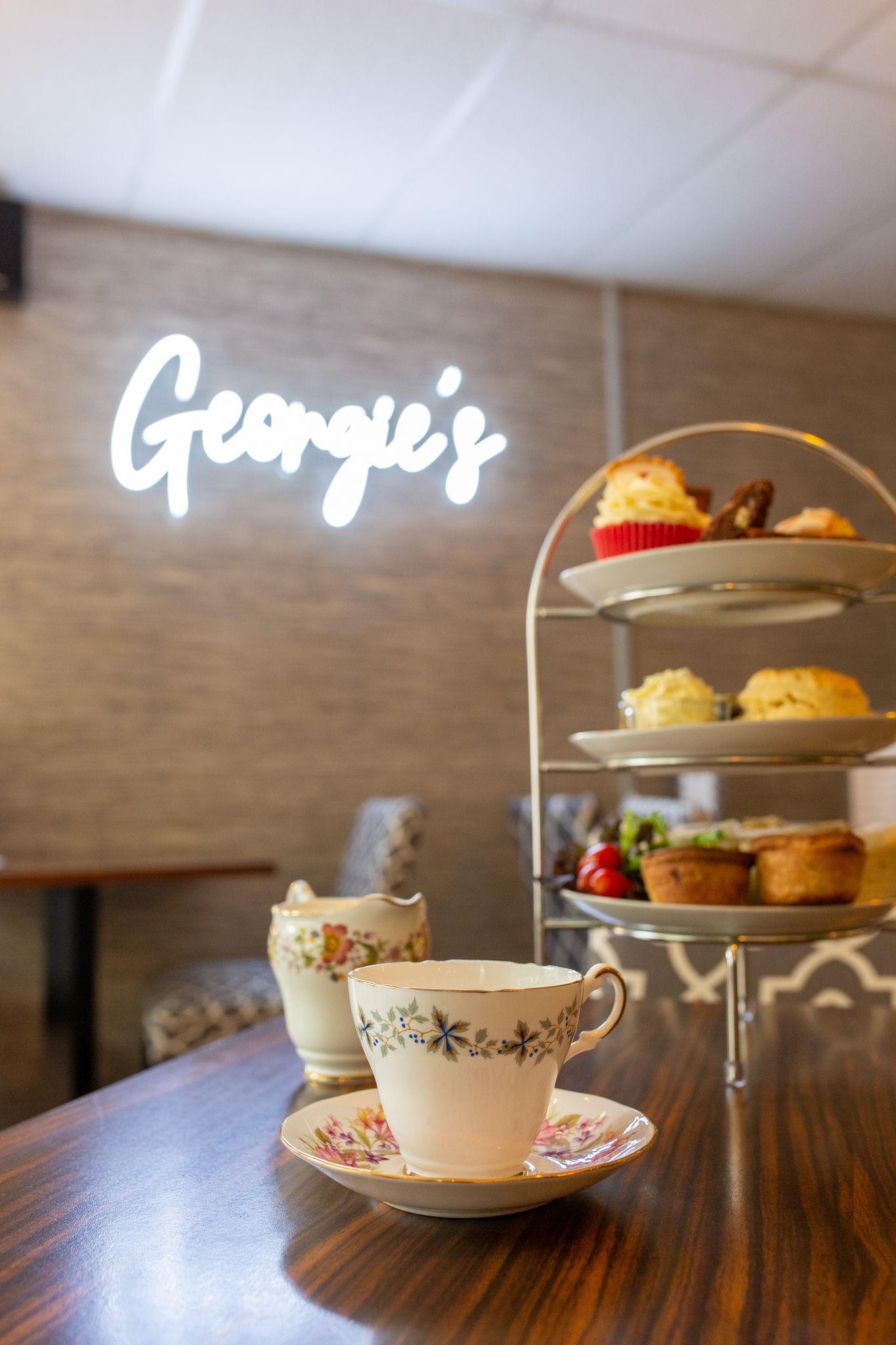 high end beautiful traditional afternoon tea