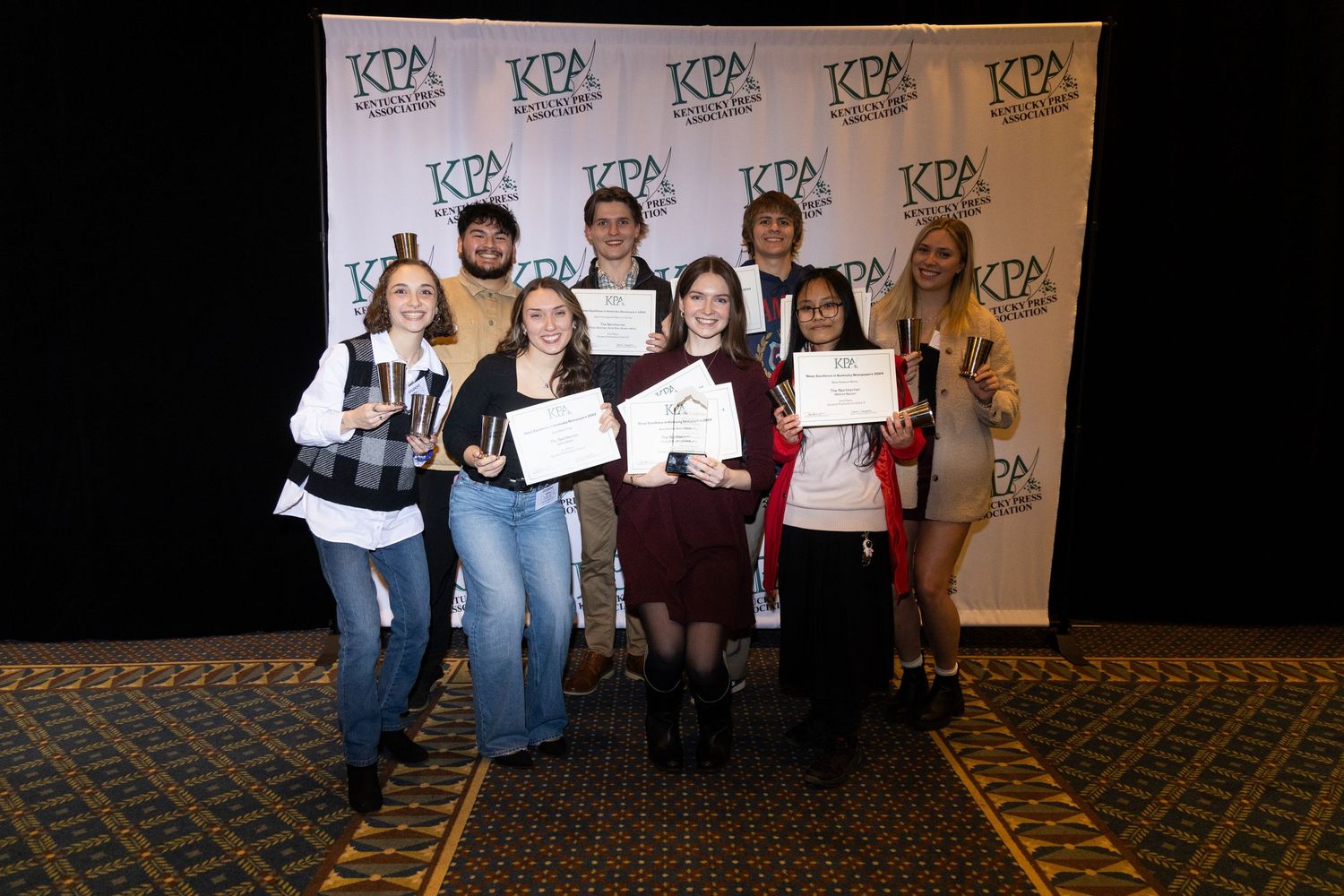 Hailey at the 2024 KPA Awards.