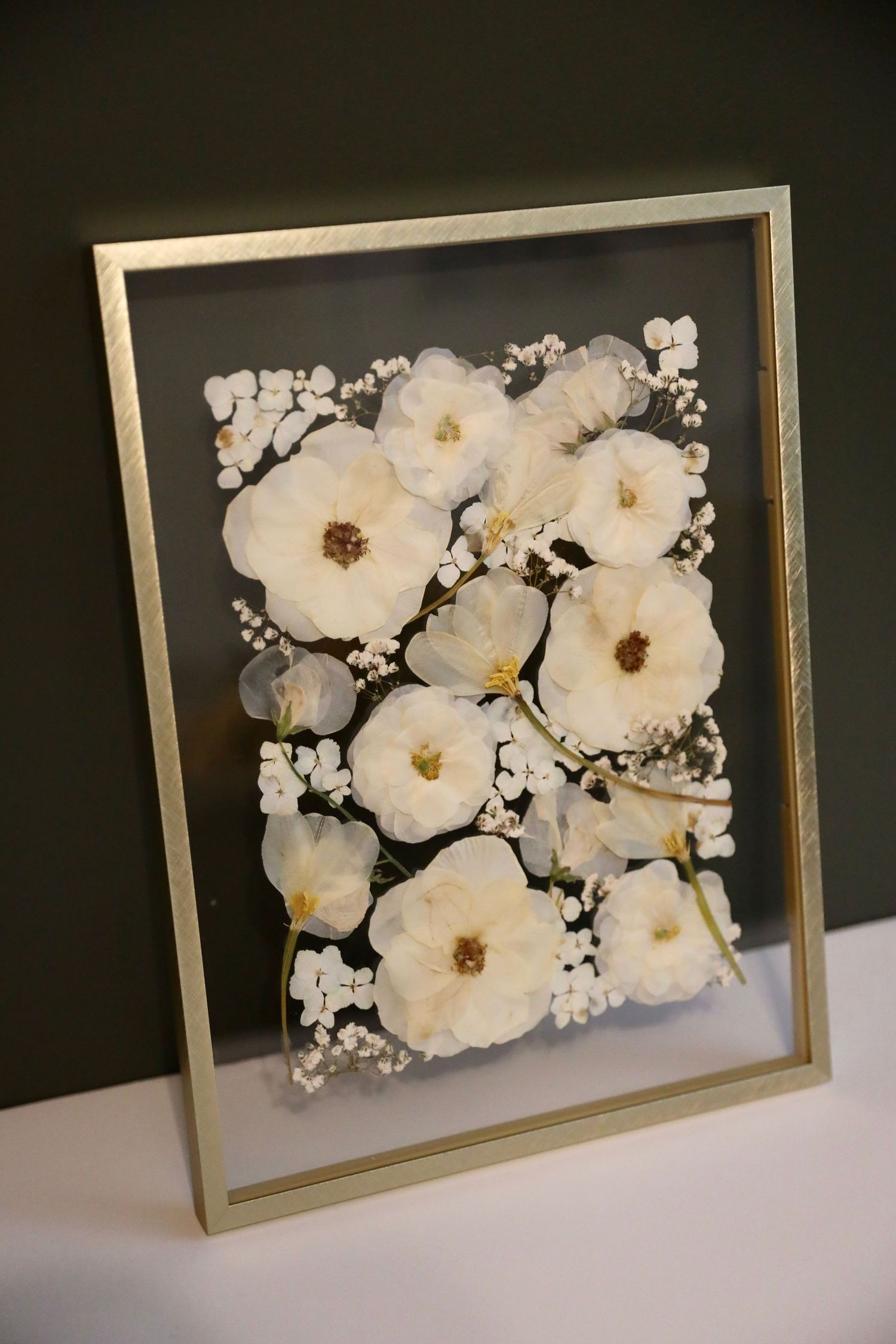 11x14 flower preservation pressed flower frame
