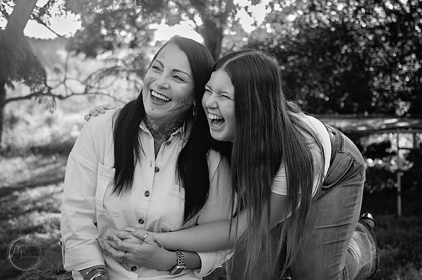 mum and daughter photo