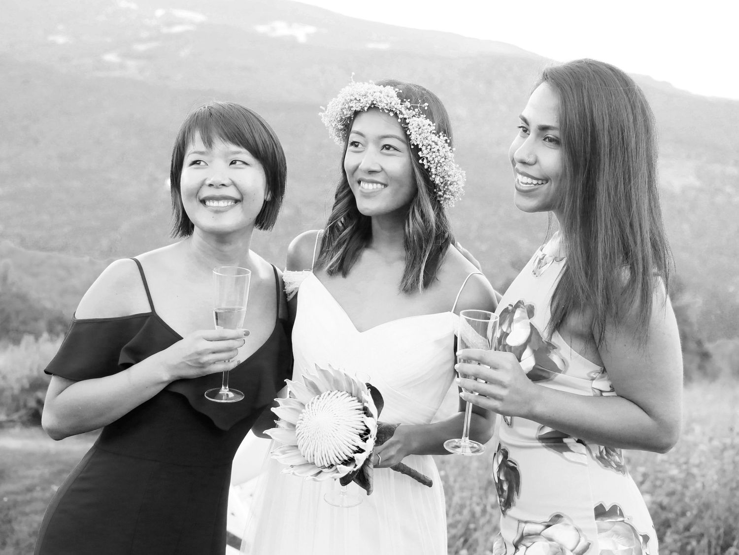 “Fun and joyful wedding photo in Italy capturing natural, playful, and loving moments of the bride and groom.”