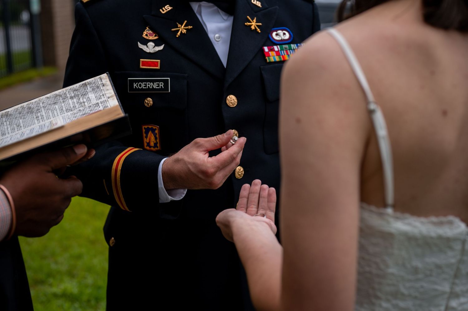 Court House Wedding Photo Session, US Army, Military Wedding