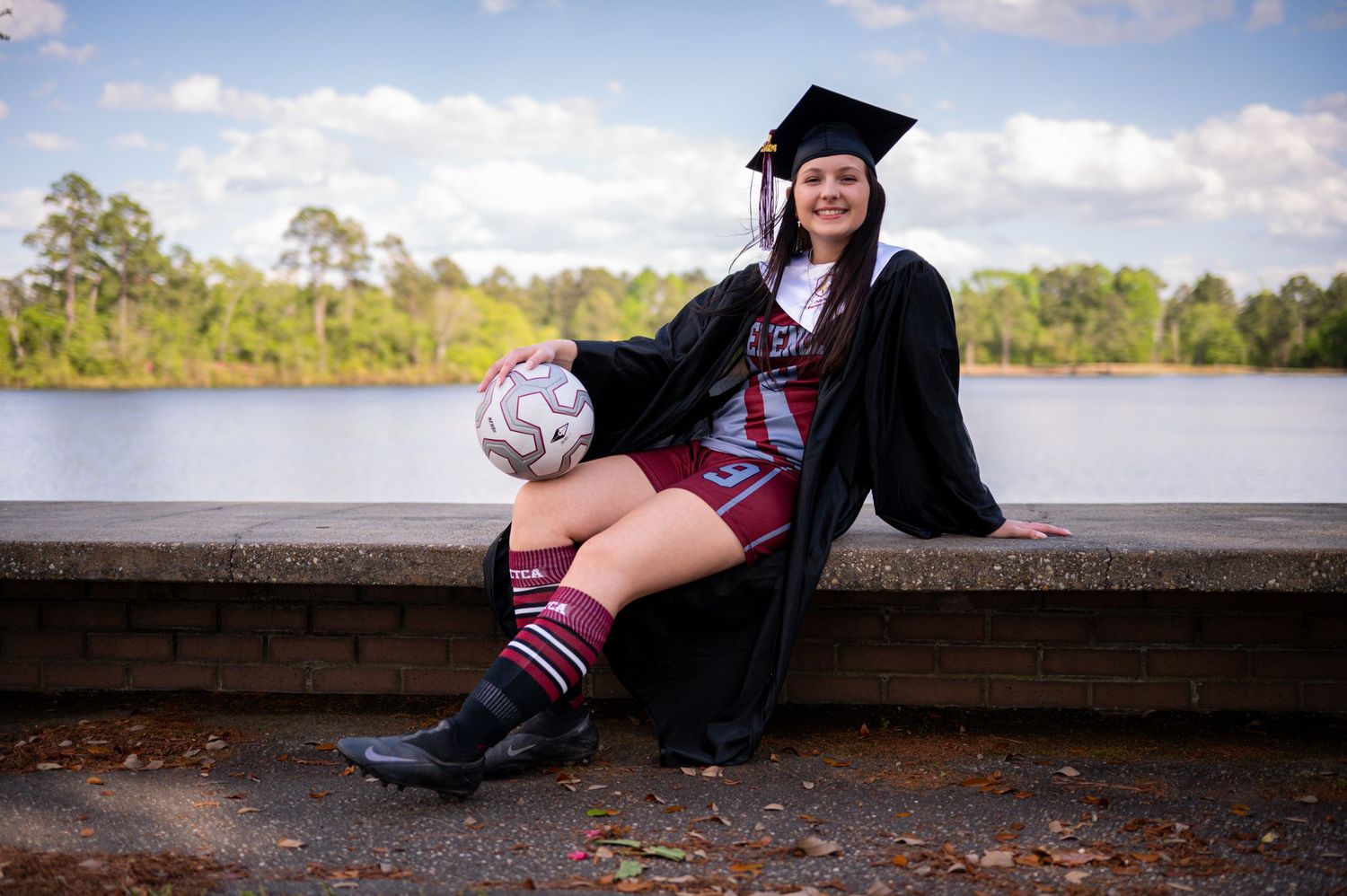 Senior Portrait session - Mini session - Soccer - Girl - highschool
