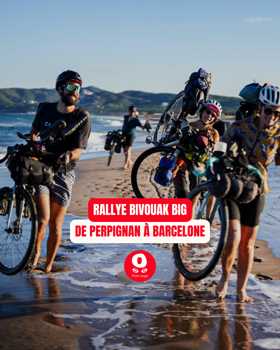 colo bikepacking d'une semaine de Perpignan à Barcelone, un peu fou en espagnol un poco loco , de france vers l'Espagne