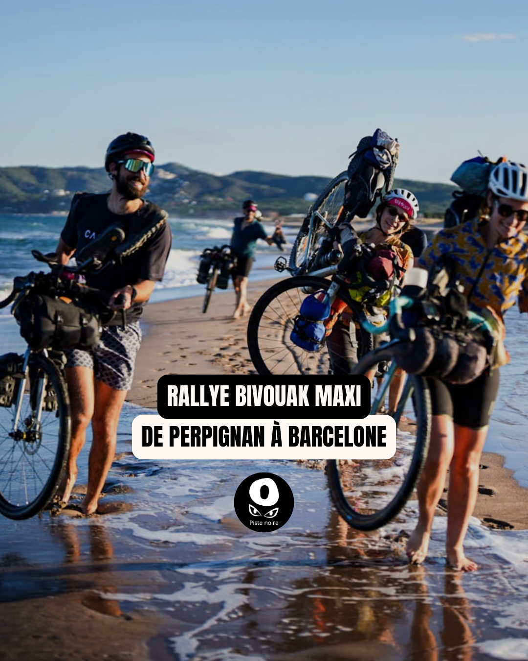 colo bikepacking d'une semaine de Perpignan à Barcelone, un peu fou en espagnol un poco loco , de france vers l'Espagne