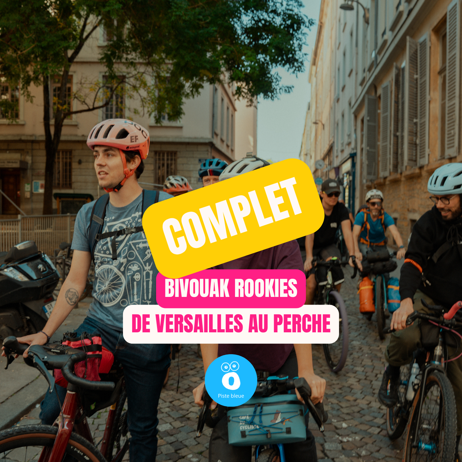 week-end bikepacking de Versailles à Romphaye dans l'Eure au départ de Paris