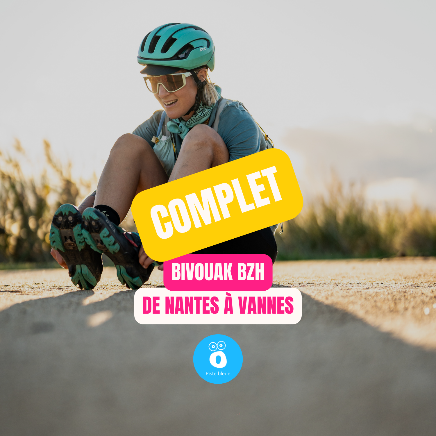 affiche evenement bikepacking bretagne