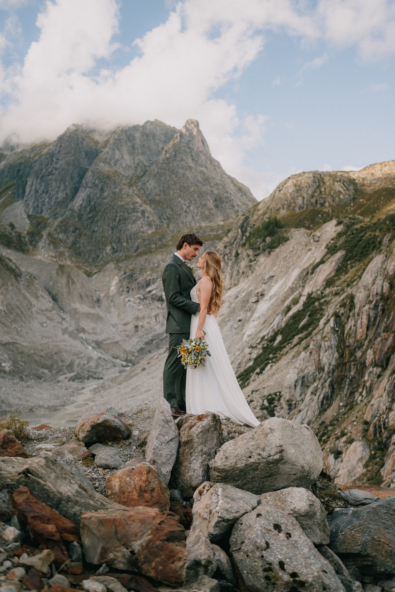 Swiss mountain wedding photographer