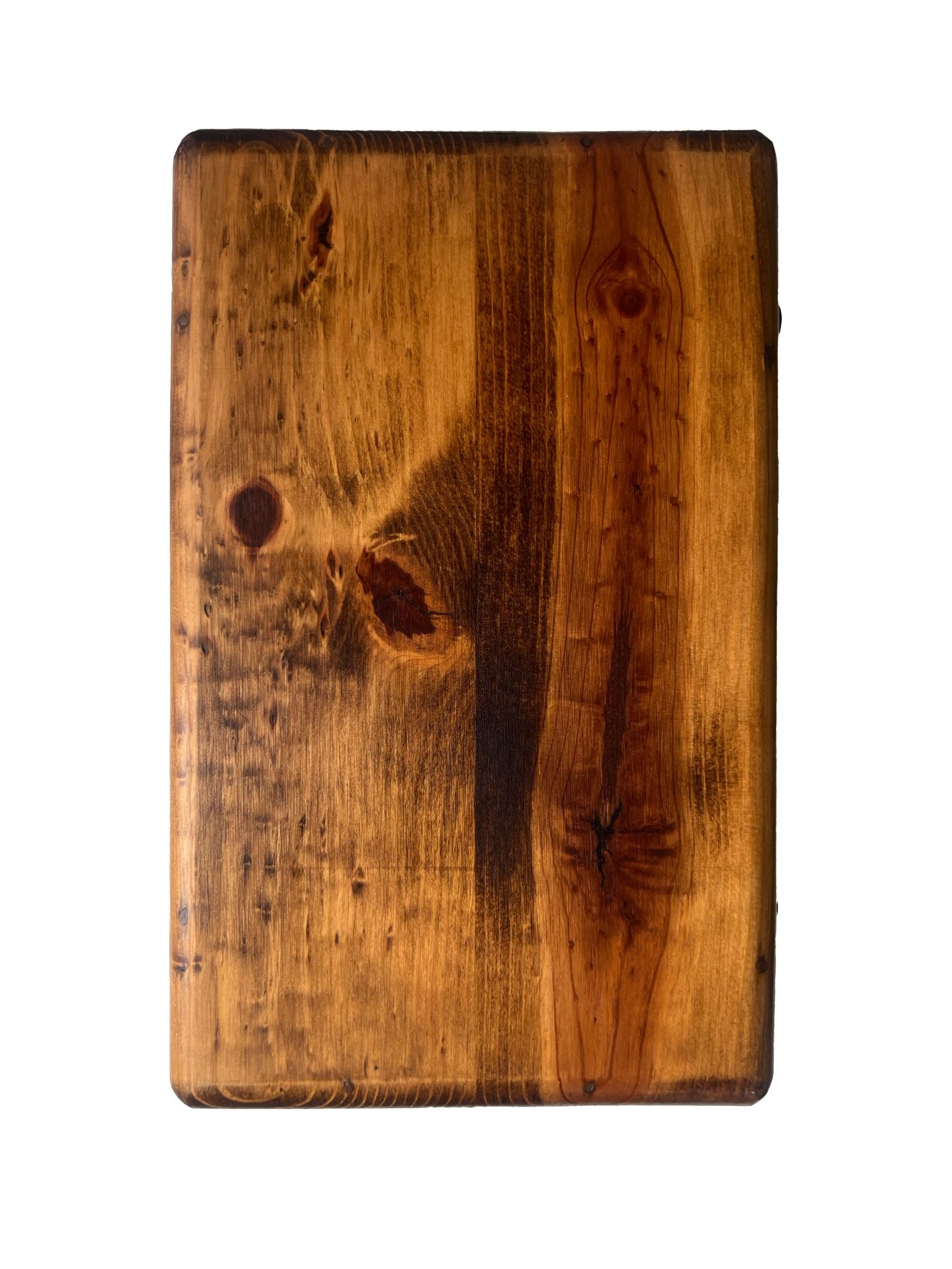 after photo of wood box.