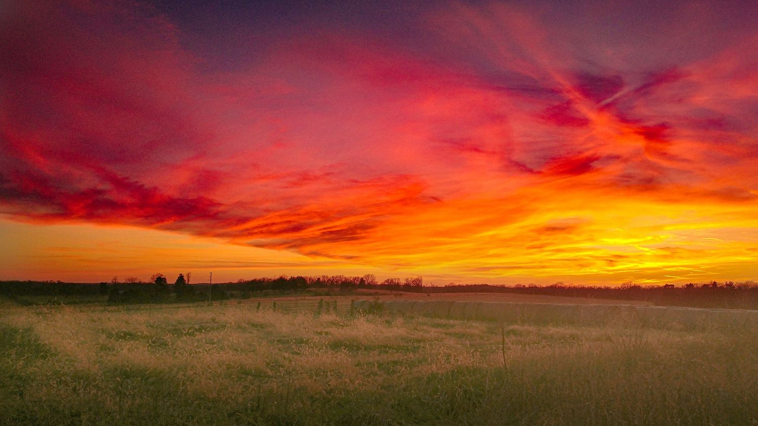 Pastel dusk, County Road, fine-art print – Eminence MO – Laura Simpson