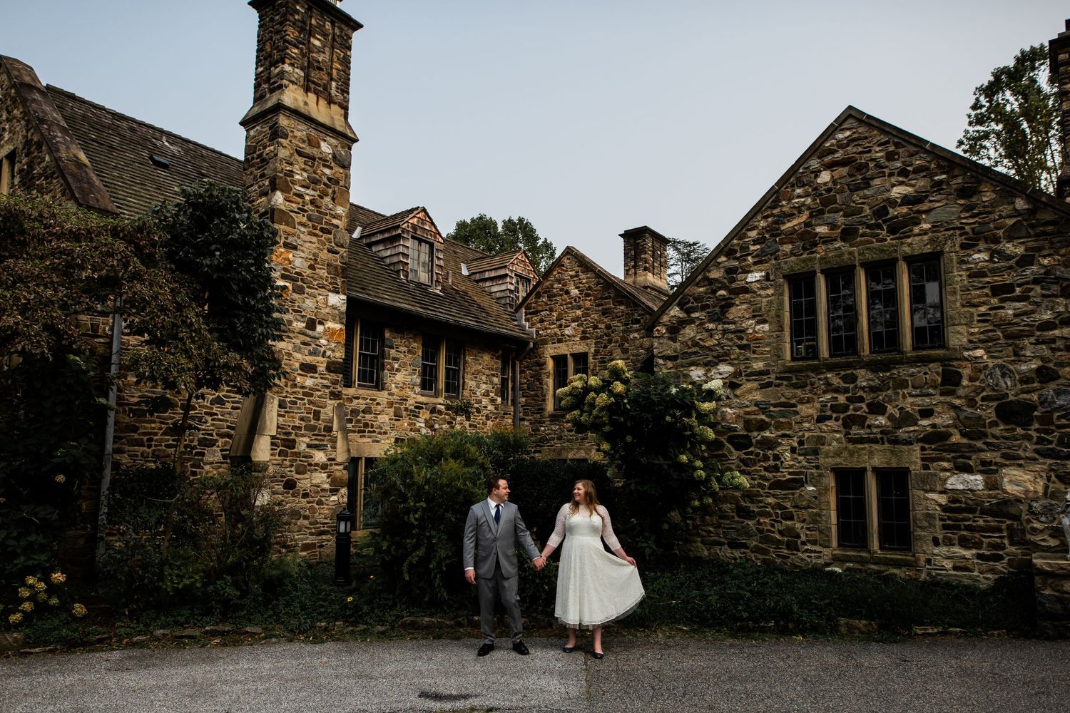 Parque Ridley Creek wedding