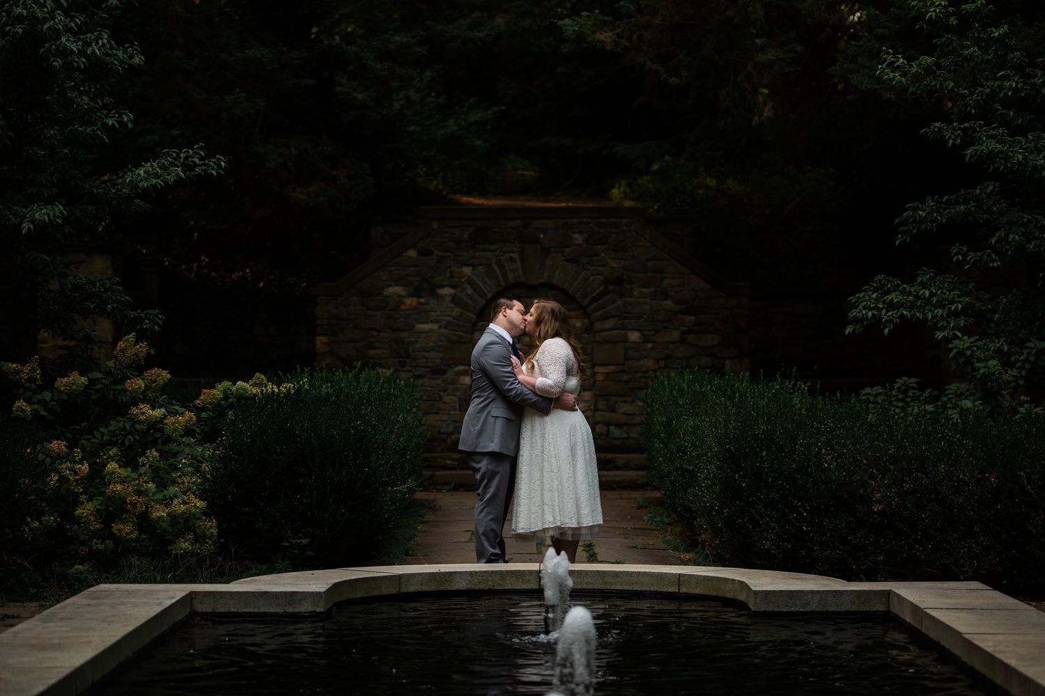 Parque Ridley Creek wedding