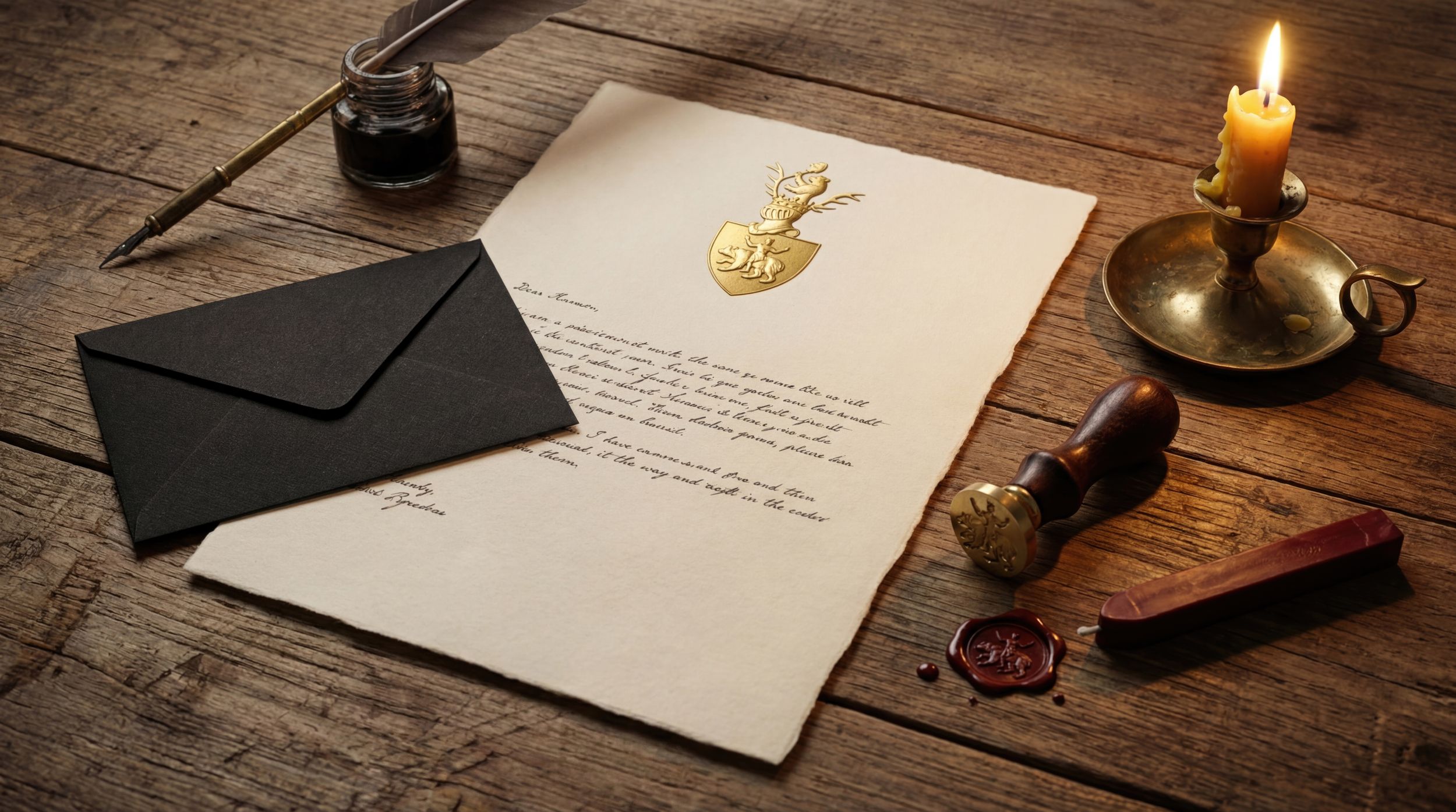 Certificate of Authenticity presented with fine art materials on a desk.