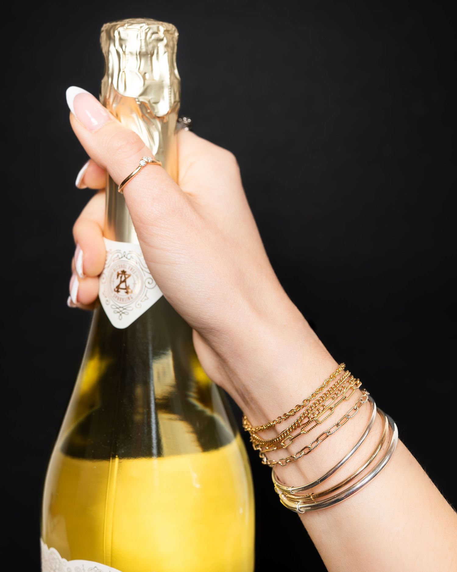 Champagne Jewelry high quality product photo