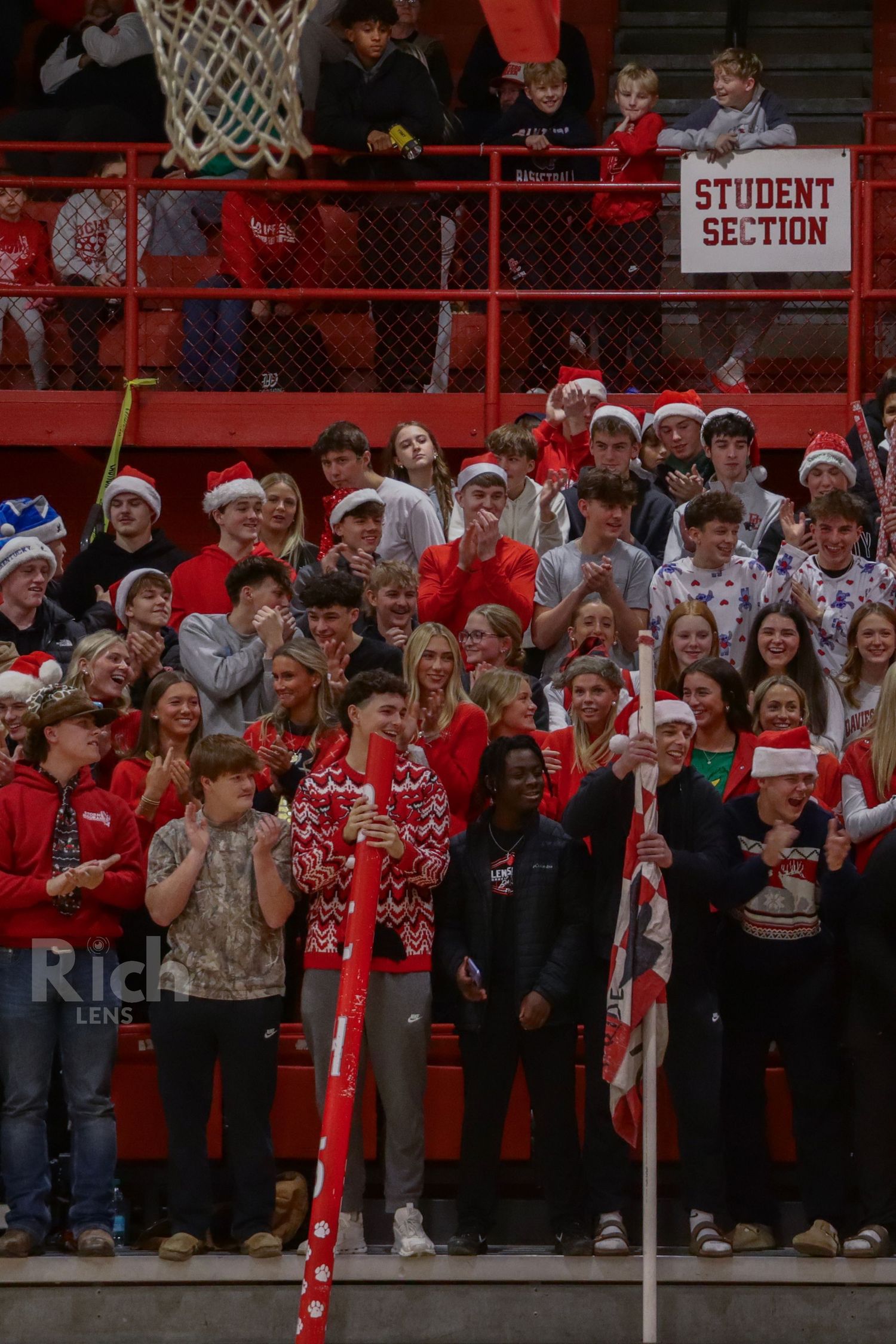 Student section at DCHS.