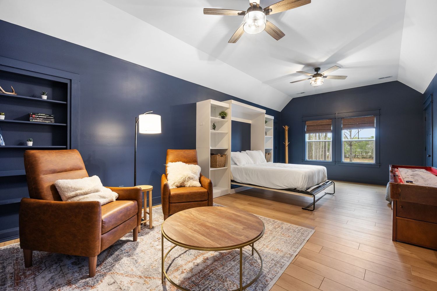 Guest room at a home in Virginia