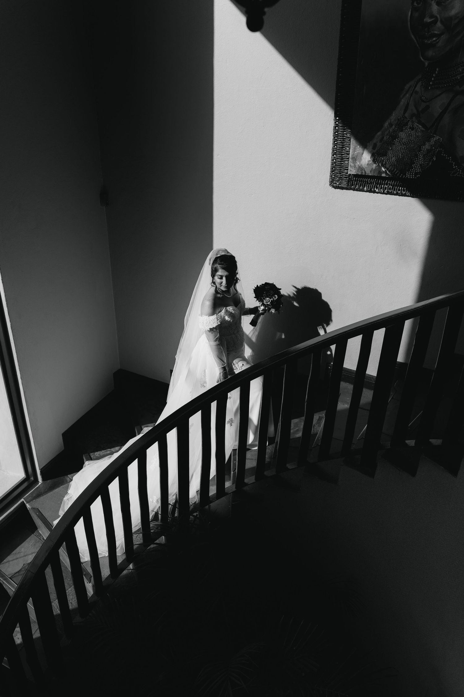 A bride on her wedding day, photo taken by Jordie Captures